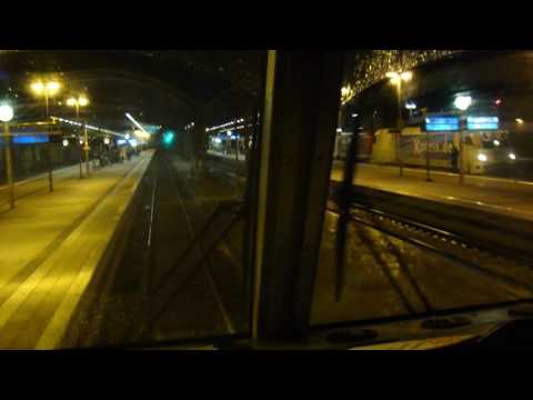 Führerstandsmitfahrt / CabView: BR 185 - Halle/Saale Hbf - Ausbildungsschnipsel