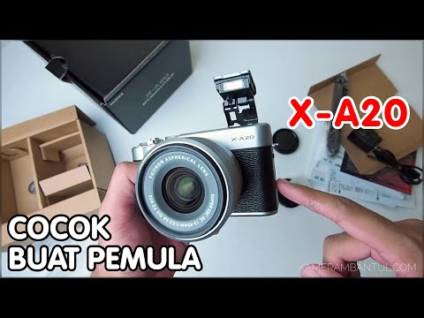 UNBOXING Fujifilm X-A20 | Kamera Pemula Fujifilm