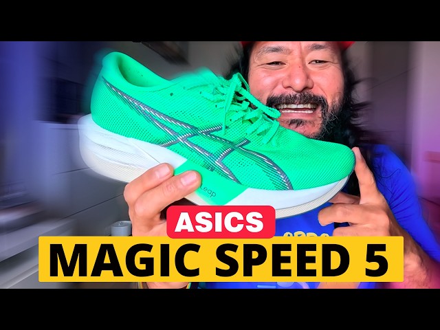 ASICS Magic Speed 5 em detalhes