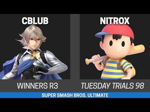 Tuesday Trials 98 SSBU Winners R3 - CBlub (Corrin) vs Nitrox (Ness)