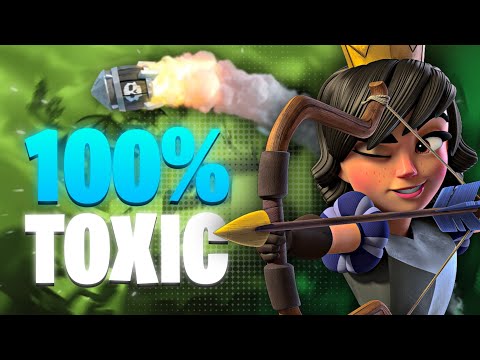 Rocket Cycle is *BACK* and It's 100% *TOXIC* 💀🔥 - Clash Royale