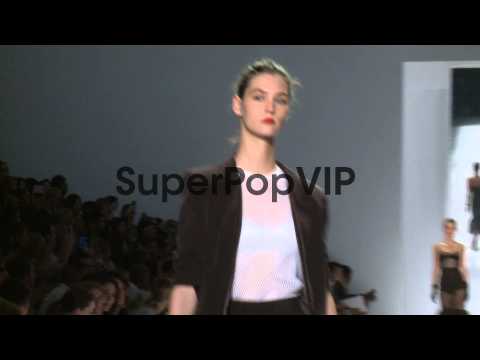 Models walk the runway at Milly by Michelle Smith -  Spri...