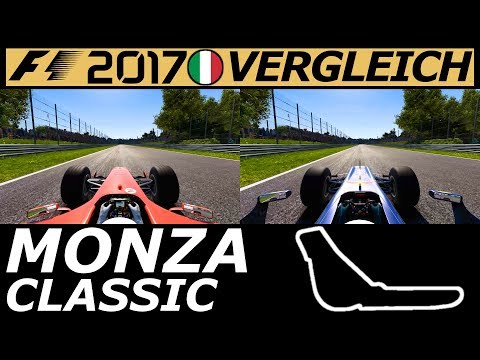 F1 2017 Monza Classic Cars Performance Test | Formel 1 2017 Guide Deutsch 4K Gameplay German