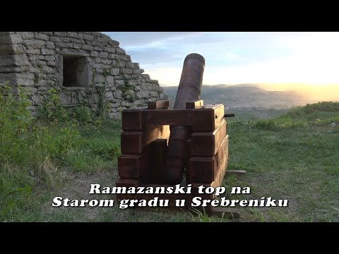Ramazanski top na Starom gradu u Srebreniku