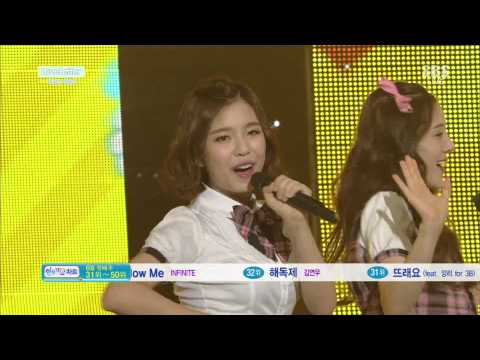 SBS 인기가요 베리굿 - 러브레터 : 2014.06.01 SBS BerryGood Love Letter