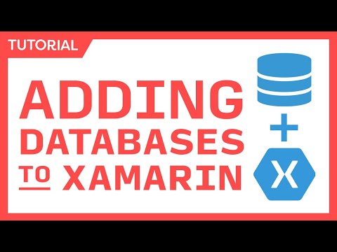 Adding a Database to Xamarin Apps with SQLite net