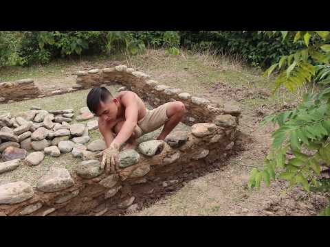 Primitive Technology: Stone House Part 04 Video