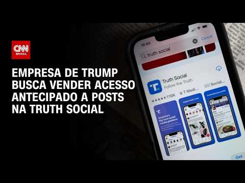 Trump Media planeja vender acesso especial a publicações da Truth Social; entenda | AGORA CNN
