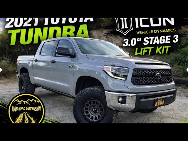 2021 Toyota Tundra Icon Stage 3 3.0" Lift Kit Install Video