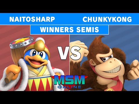 MSM Online 61 - Chunkykong (Donkey Kong) Vs. naitosharp (DeDeDe King K Rool Inkling) - Winners Semis