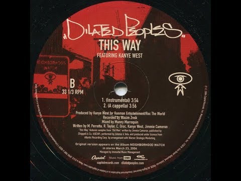 Dilated Peoples feat. Kanye West - This Way [Instrumental]