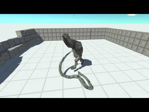 EVERY UNIT CAGED WITH ANACONDA - Animal Revolt Battle Simulator