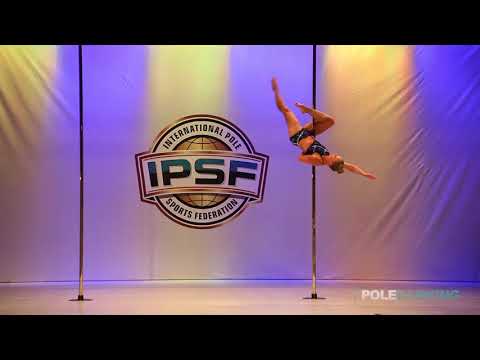 Masters 40+ Women Lucie Garbienova of Czech Republic - IPSF World Pole Sports Championships 2018