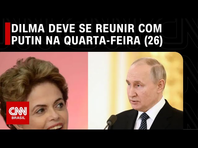 Dilma deve se reunir com Putin na quarta-feira (26) | WW