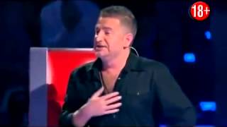 Зал кричит иди на ху Дима Билан Голос 2013
