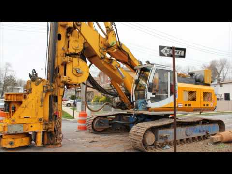 Bauer BG 24 drill rig
