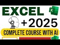 ZERO To HERO In Excel Full Step By Step Course With AI No 1