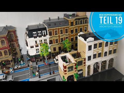 Neue Noppensteinstadt - Teil 19 Architekturbüro // BlueBrixx Lego