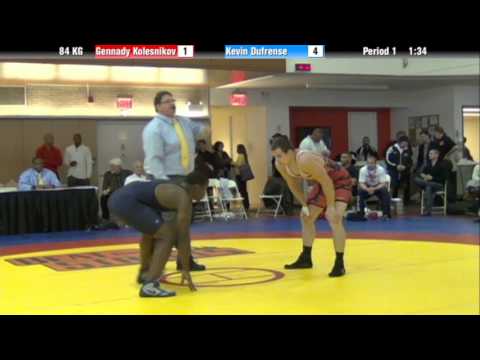 FS 84 KG   Gennady Kolesnikov vs Kevin Dufrense