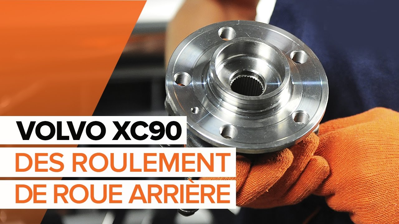 Comment changer : roulement de roue arrière sur Volvo XC90 1 - Guide de remplacement