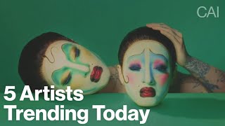 These 5 Artists Are Heating Up the Art World (& ArtFacts Heat Index)