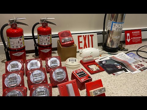 26 lb Fires Extinguisher Cabinet Box, Doubly Holder with Internal Rope Fastening & External Latch, Sturdy Weatherproof Plastices Case, Vandals-Resistant, Wall-Mount for Indoor & Outdoor Use video review thumbnail