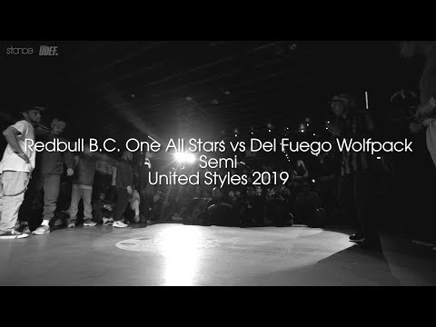 Redbull B.C. One All Stars vs Del Fuego Wolfpack (Semi) // .stance // United Styles 2019