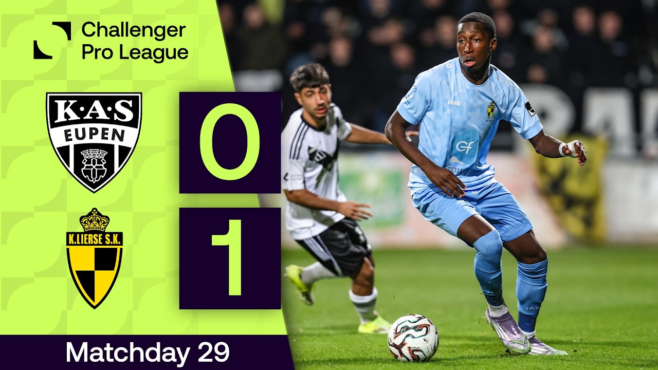 KAS Eupen vs Koninklijke Lierse Sportkring Highlights