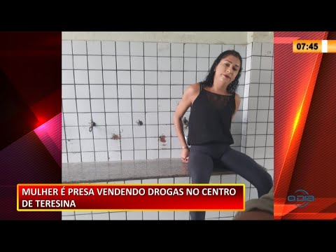 Travesti é presa vendendo drogas no Centro de Teresina 23 02 2021