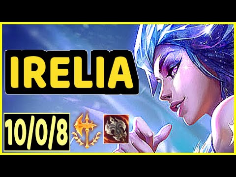 TH3ANTONIO (IRELIA) - 10/0/8 KDA GAMEPLAY - EUW Ranked DIAMOND