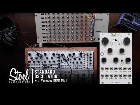 Stoel Music Systems Standard VCO Oscillator, Dark Mode- Black image 3