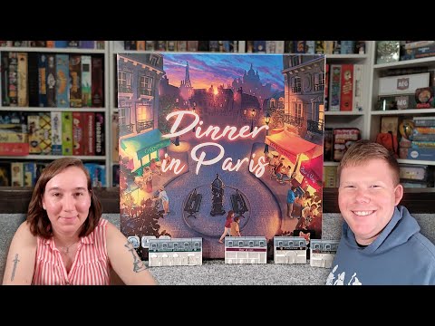 Board Game Vlog! (Dinner In Paris)