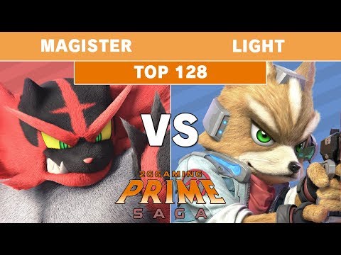 2GG: Prime Saga - Magister (Incineroar) Vs. Rogue | Light (Fox) Top 128 - Smash Ultimate