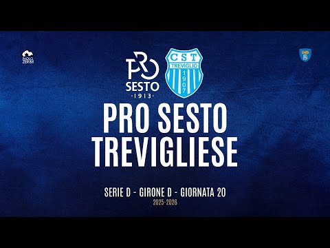 [HIGHLIGHTS] Serie D Girone D 25/26 | Giornata 20 | Pro Sesto - Trevigliese