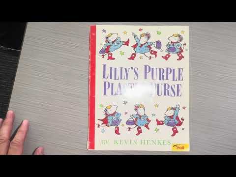 Lilly's Purple Plastic Purse by Kevin Henkes for Troll Greenwillow Books New York read aloud