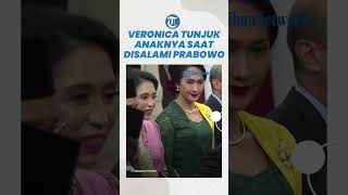 Momen Veronica Tunjuk Anaknya dengan Ahok seusai Jadi Wamen, Buat Prabowo Berhenti dan Berbincang