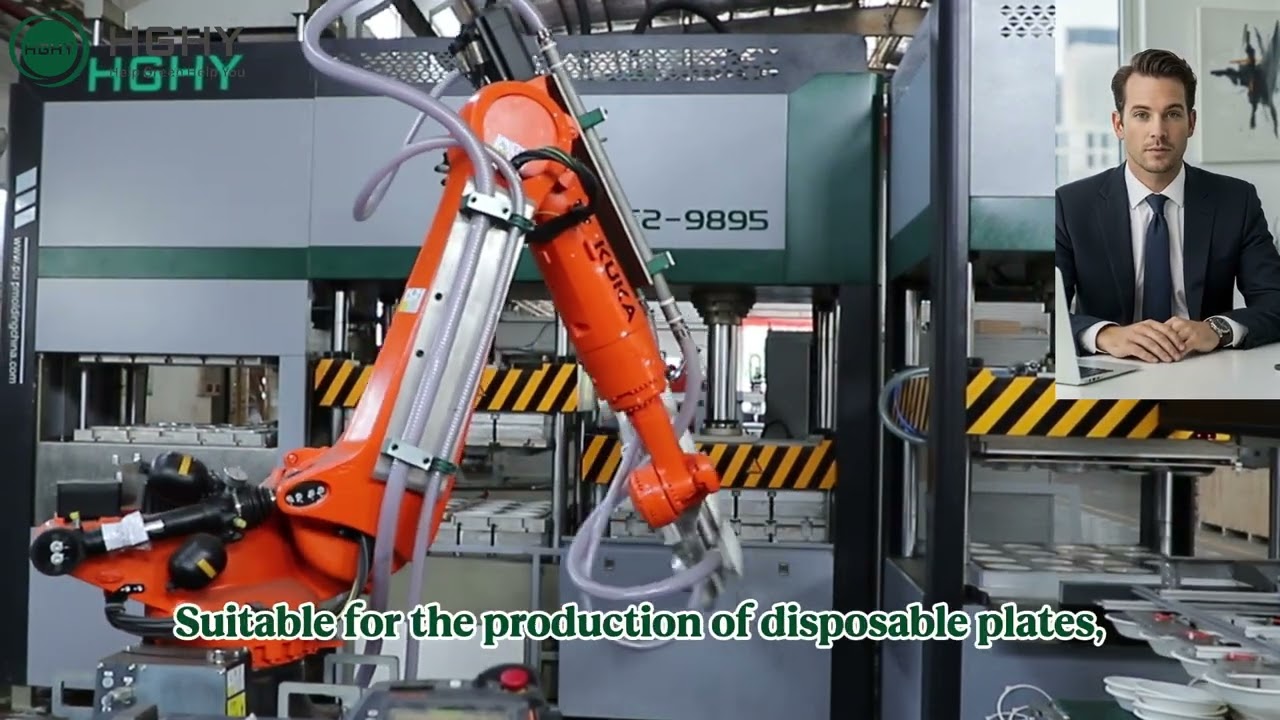 Tailored for Importer: Fully Automatic 48-Hour Biodegradable Tableware Machine