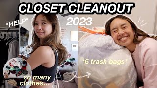 CLOSET CLEANOUT 2023