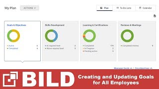 Creating and Updating Goals for All Employees
