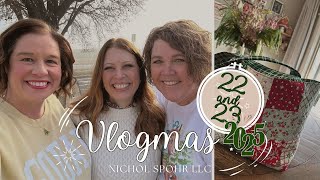 Vlogmas Days 22–23 | Christmas Sewing, Gift Wrapping & Cozy Holiday Moments