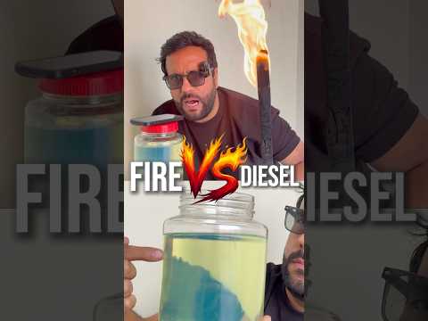 Yeh petrol se bhi hoga ? #scienceandfun #ashusir #experiment #funny #shorts