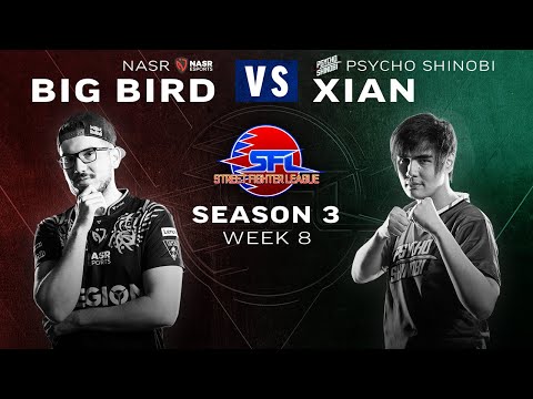 Big Bird (G) vs. Xian (Seth) - Bo3 - Street Fighter League Pro-US - Season 3 Week 8
