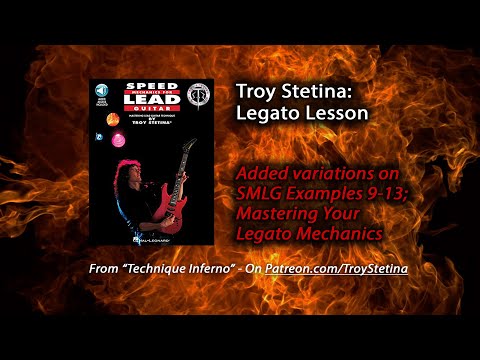 Troy Stetina Guitar - Legato Lesson