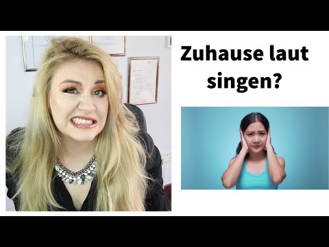 So singst du LEISE ZUHAUSE