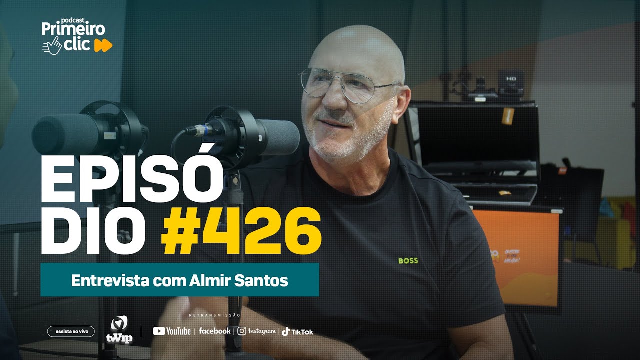  Almir Santos compartilha sua trajetória na edição do primeiro clic de hoje