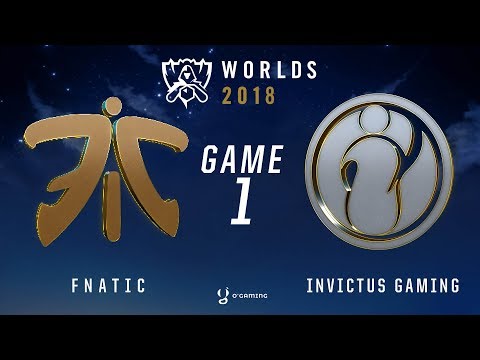 WORLDS 2018 - FINALE - FNC vs IG - Game 1