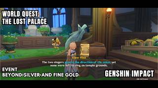 [Genshin Impact World Quest] The Lost Palace: Follow Clues To Place The Statue In Correct Position