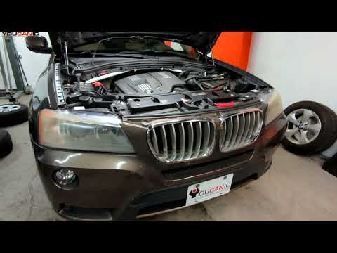 2011-2017 BMW X3 F25 How to Disconnect Battery Negative Terminal DIY