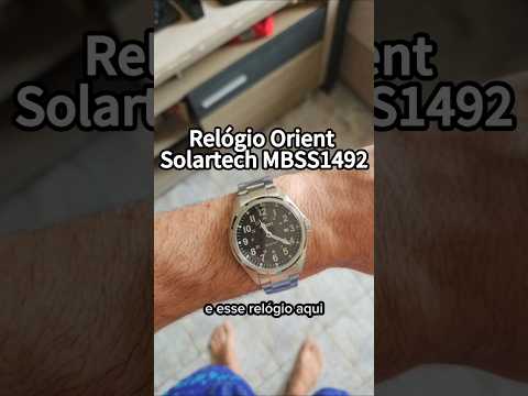 Relógio Orient Solartech MBSS1492 #orient #relojoaria #solar #relógio
