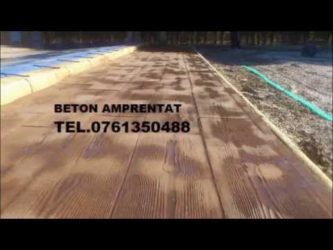 BETON AMPRENTAT DUMBRAVESTI  0761350488 VALCEA
